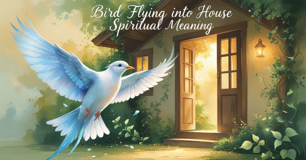 Bird Flying Into House Spiritual Meaning