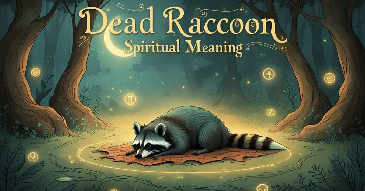 Dead Raccoon Spiritual Meaning: The Masked Messenger